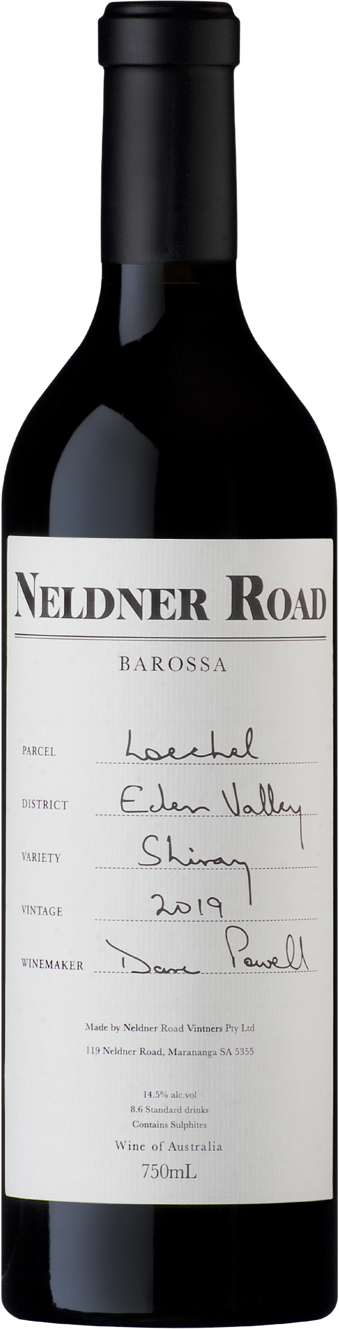 Neldner Road Loechal Shiraz 2019